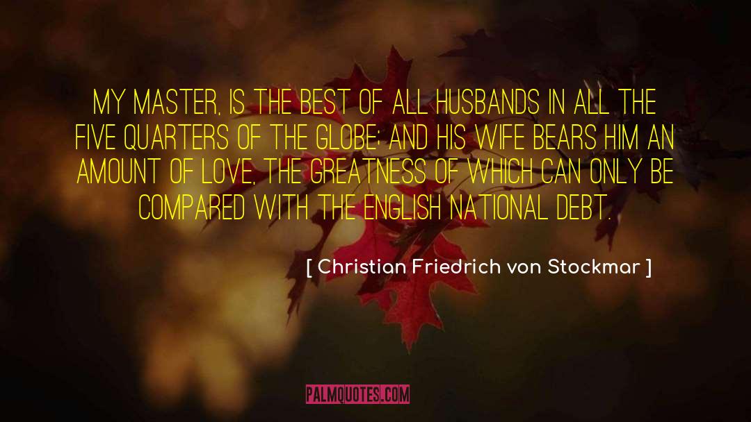 Master Of One quotes by Christian Friedrich Von Stockmar