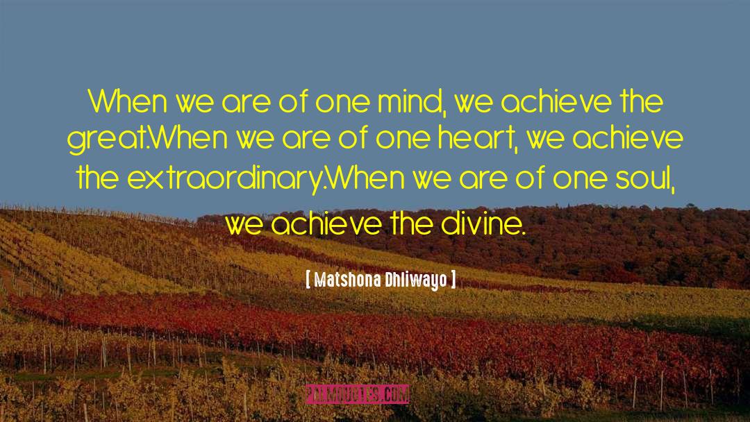 Master Of One quotes by Matshona Dhliwayo