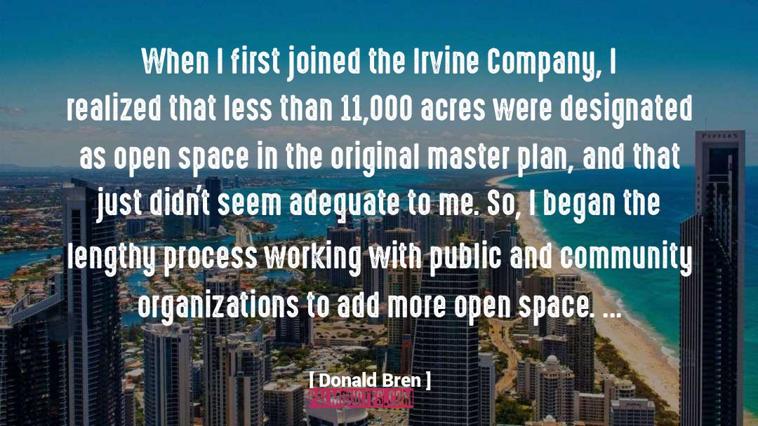 Master Plan quotes by Donald Bren