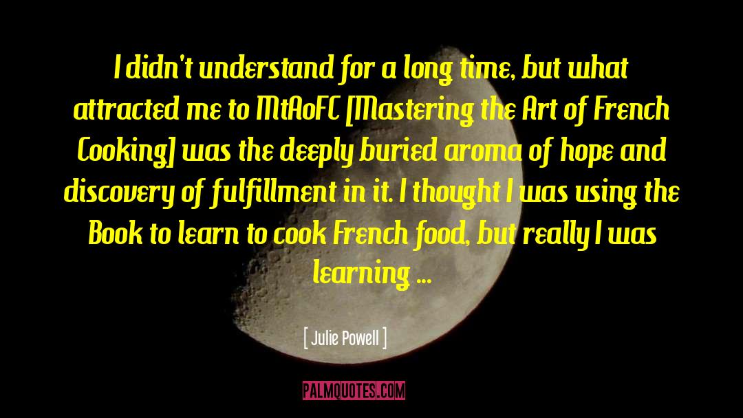 Mastering quotes by Julie Powell