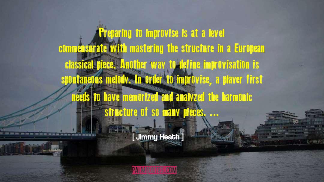 Mastering quotes by Jimmy Heath