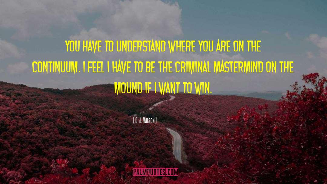 Mastermind quotes by C. J. Wilson