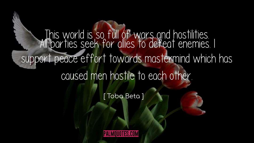 Mastermind quotes by Toba Beta