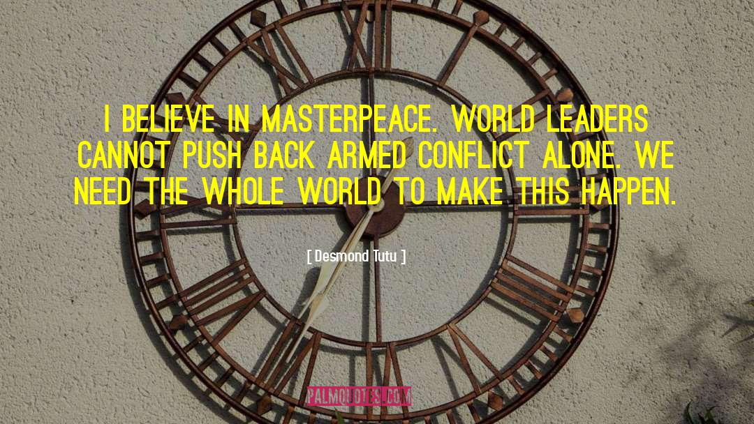 Masterpeace Massage quotes by Desmond Tutu