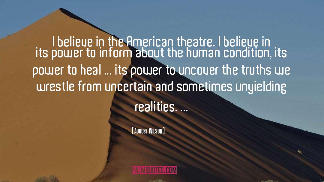 Masterpiece Theatre quotes by August Wilson