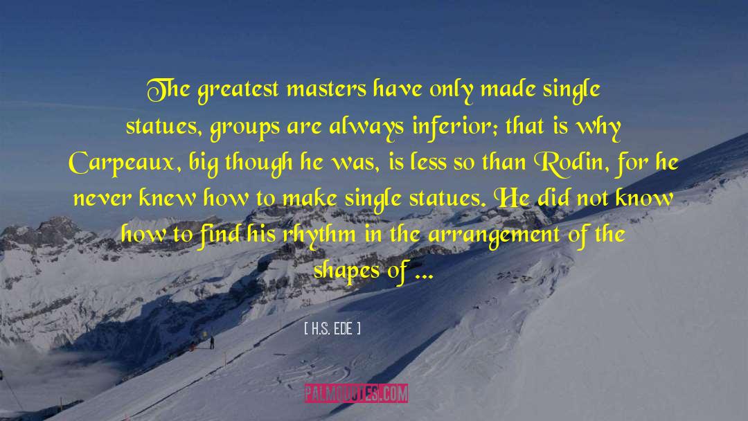 Masters And Slaves quotes by H.S. Ede