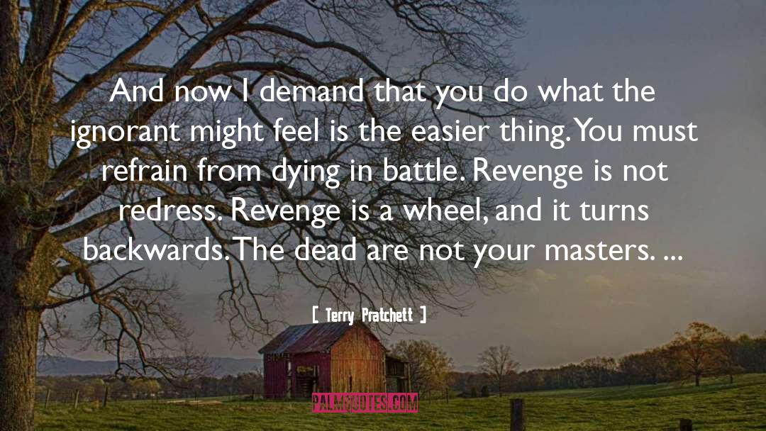 Masters Hunt quotes by Terry Pratchett