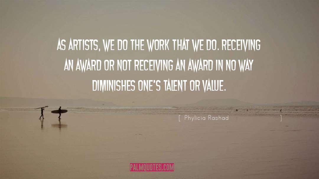Mastership Award quotes by Phylicia Rashad