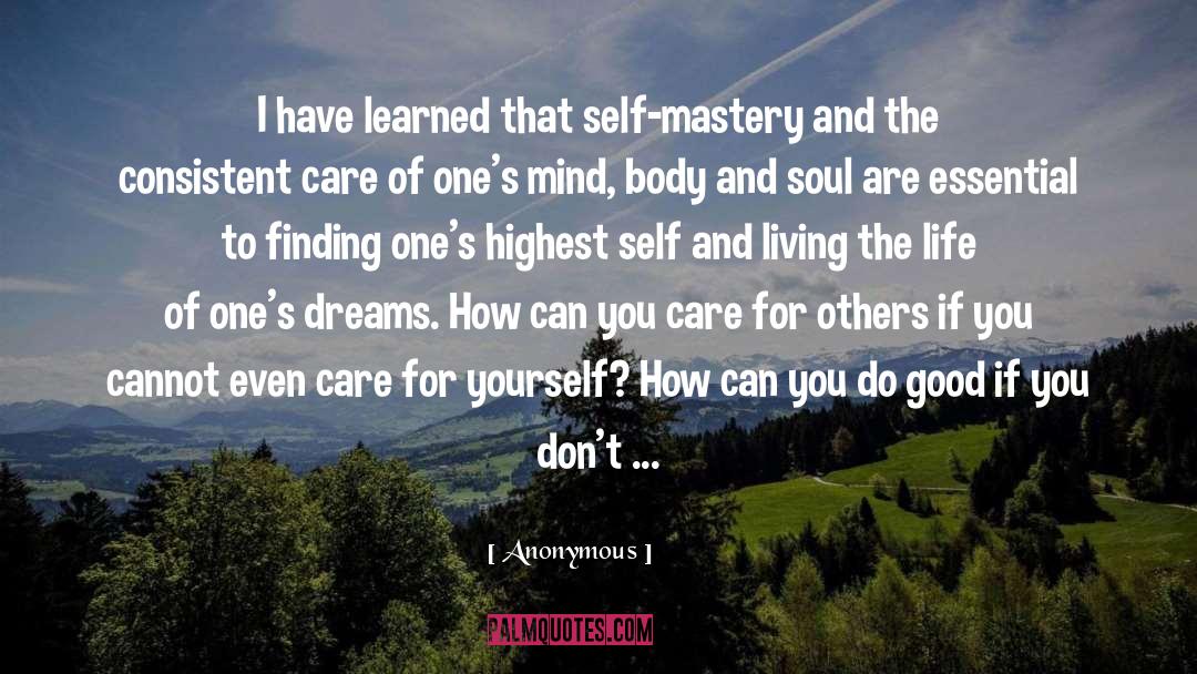 Mastery quotes by Anonymous