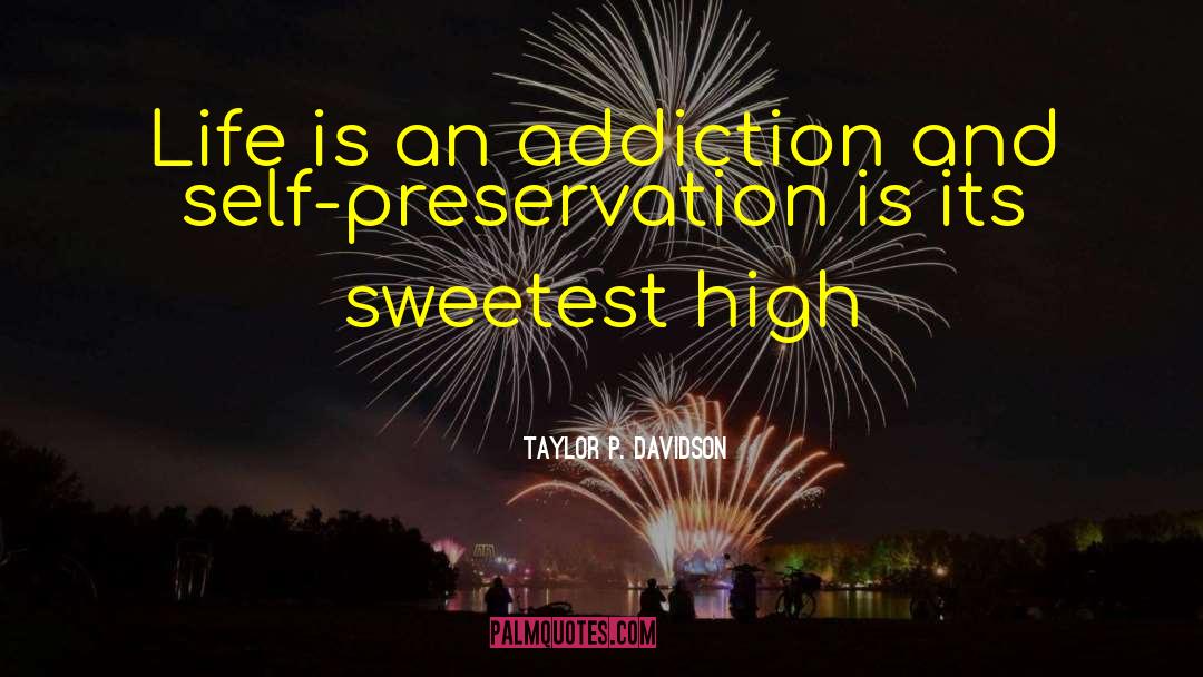 Masurbation Addiction quotes by Taylor P. Davidson