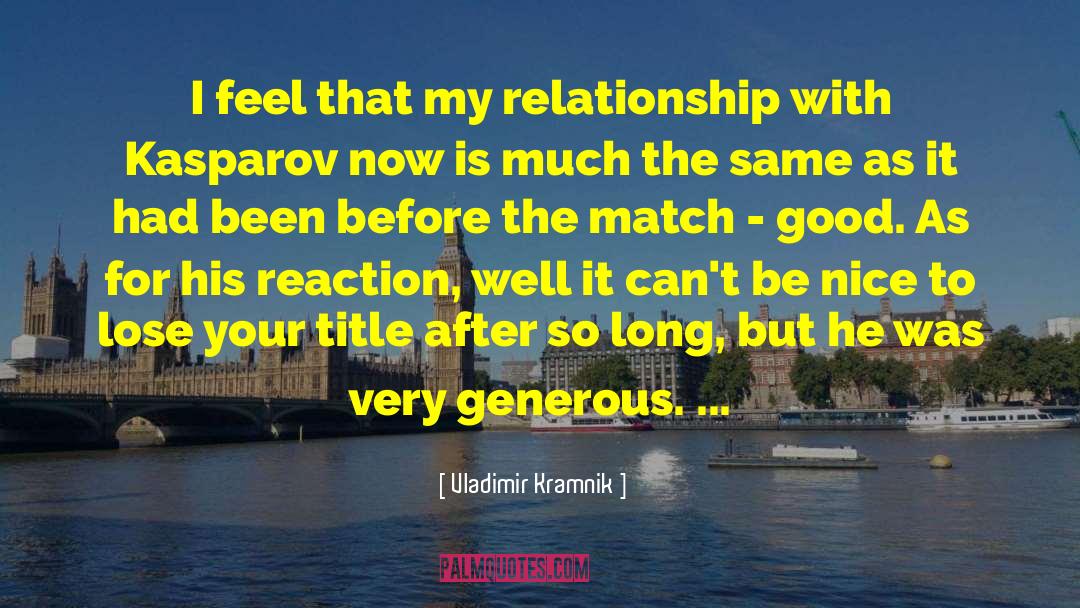 Match Fixing quotes by Vladimir Kramnik