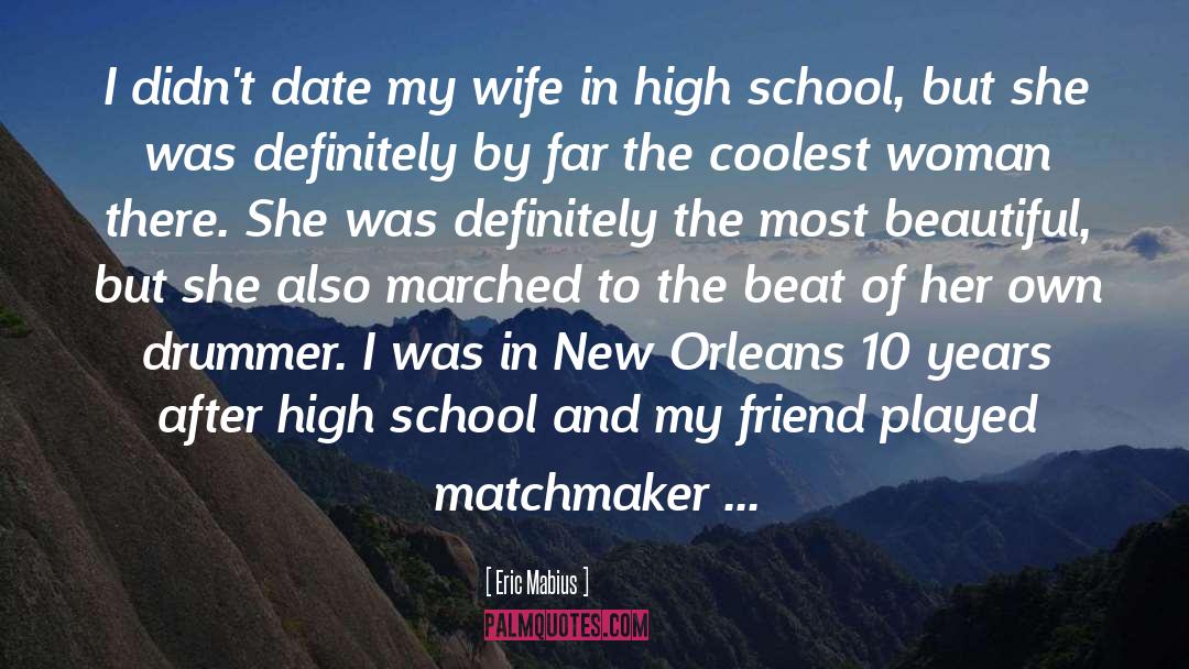 Matchmaker quotes by Eric Mabius