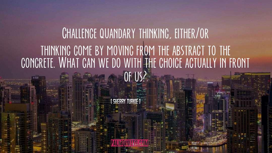 Mate Choice quotes by Sherry Turkle
