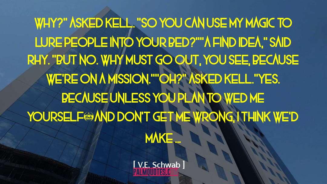 Mate Seekinging quotes by V.E. Schwab