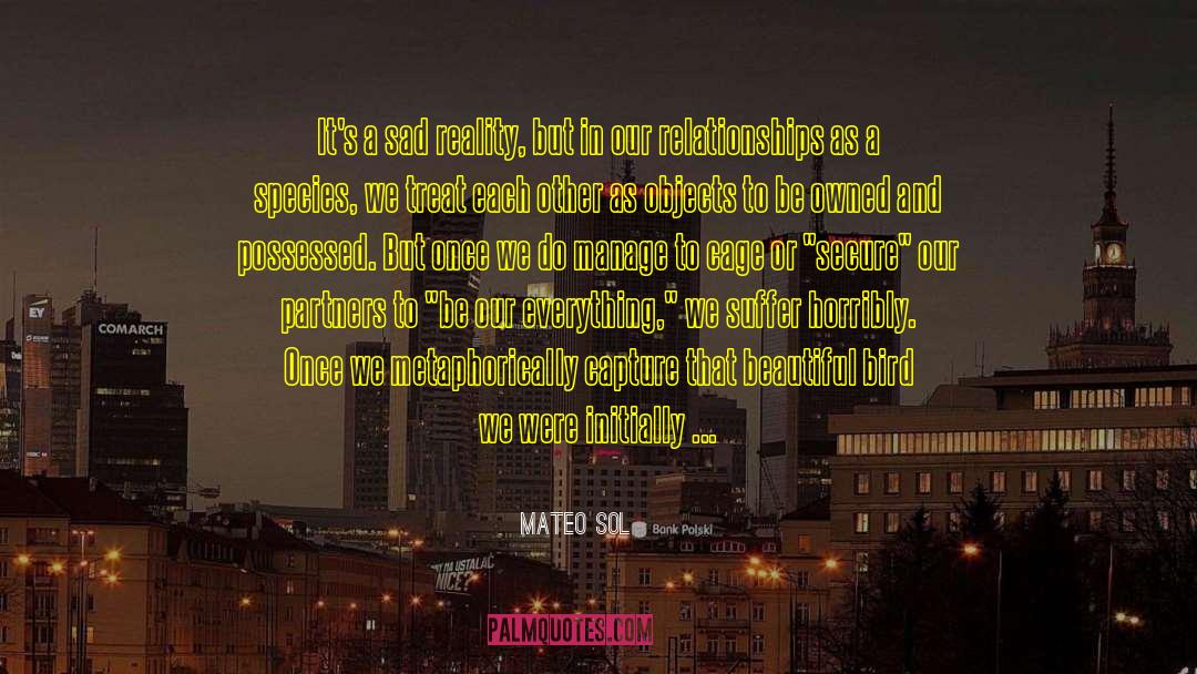 Mateo quotes by Mateo Sol