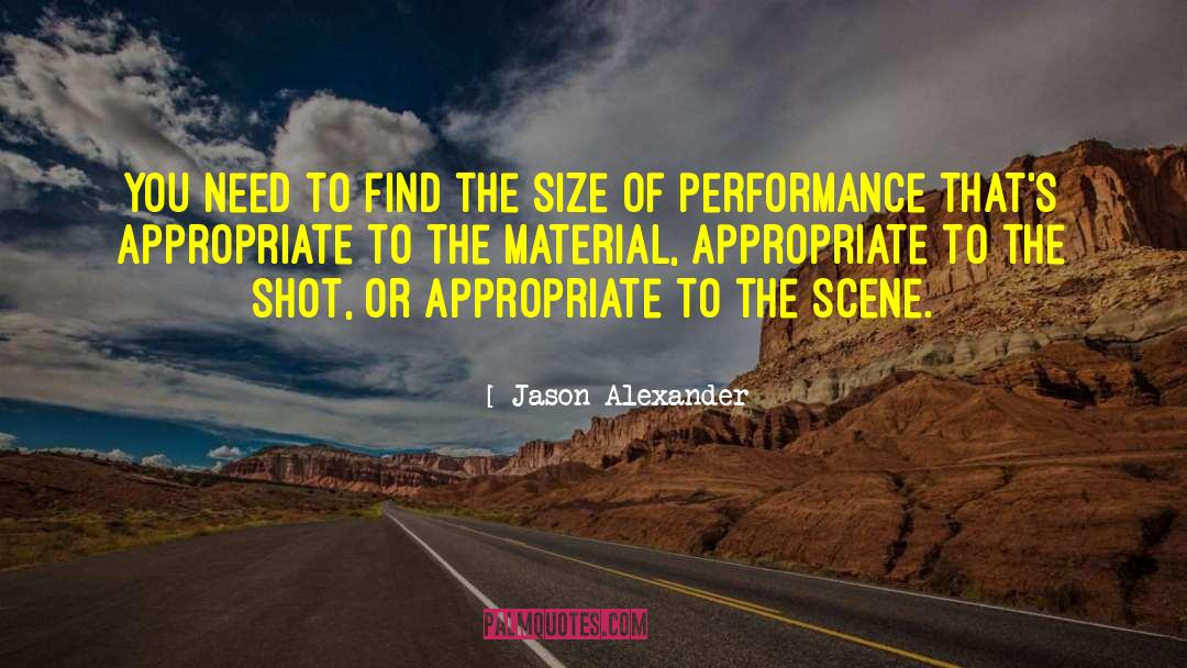 Material Foundation quotes by Jason Alexander