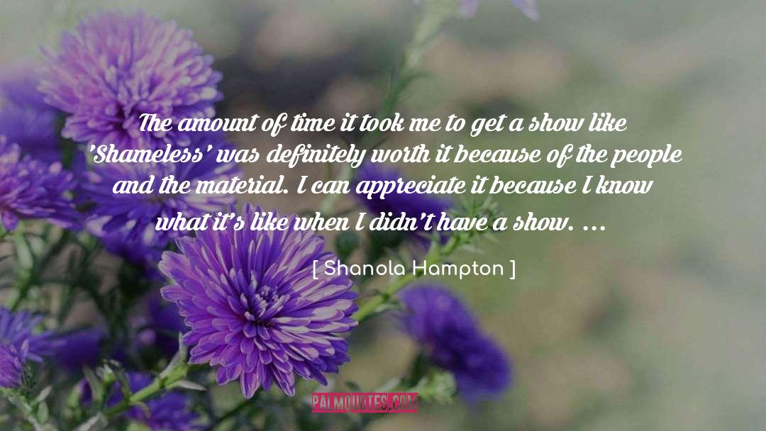 Material Girl quotes by Shanola Hampton