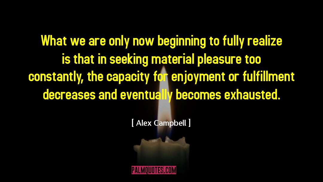 Material Pleasure quotes by Alex Campbell