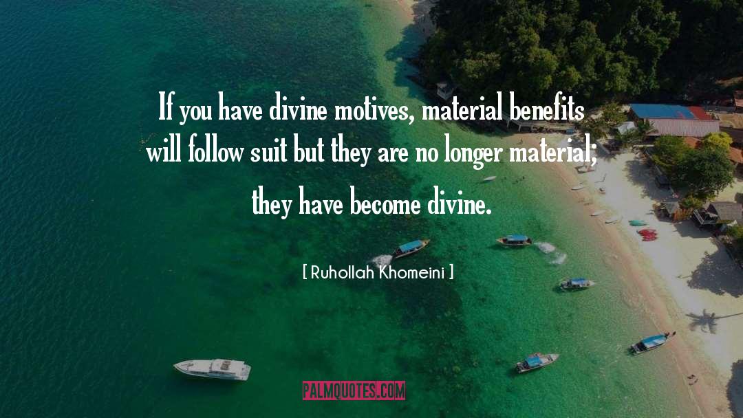 Material Pleasure quotes by Ruhollah Khomeini