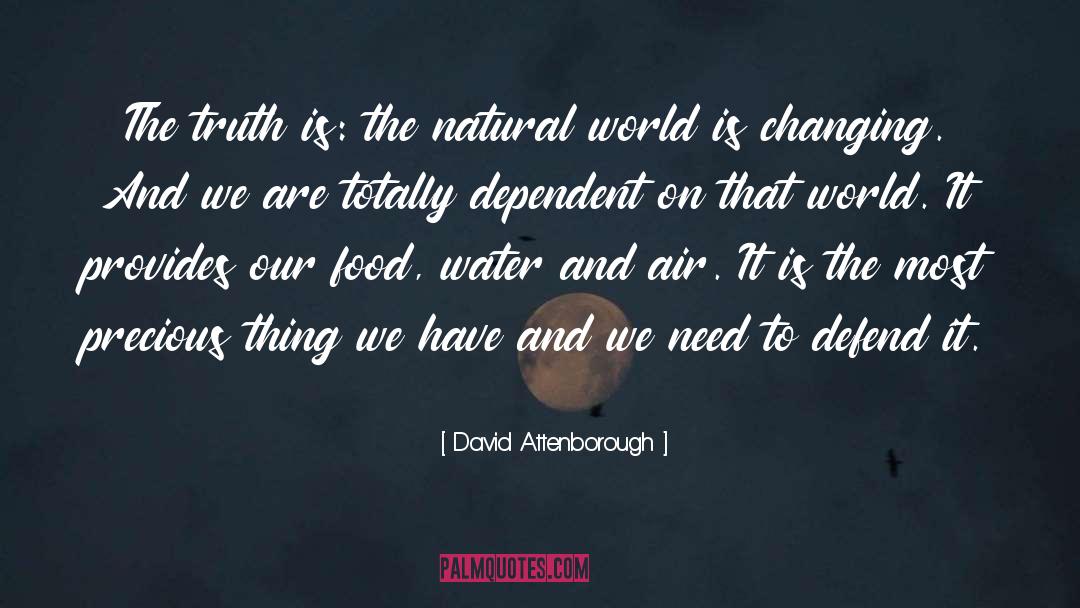 Material Science quotes by David Attenborough