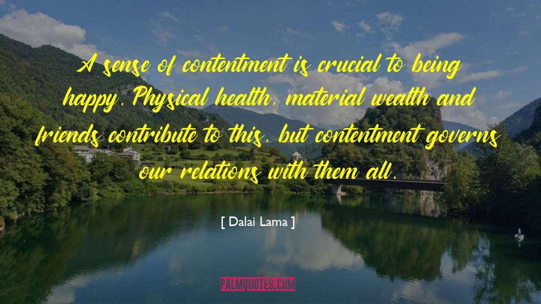 Material Wealth quotes by Dalai Lama