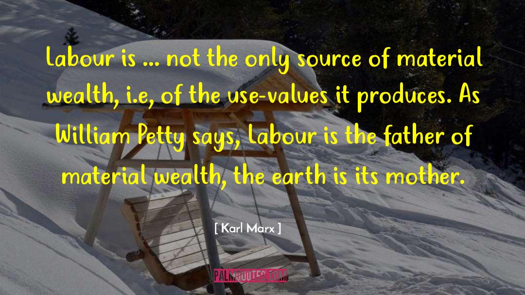 Material Wealth quotes by Karl Marx