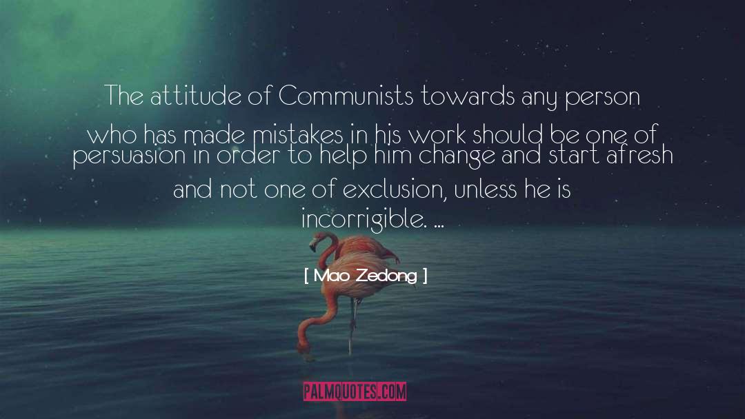 Materialist Persuasion quotes by Mao Zedong