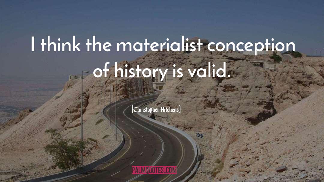 Materialist quotes by Christopher Hitchens