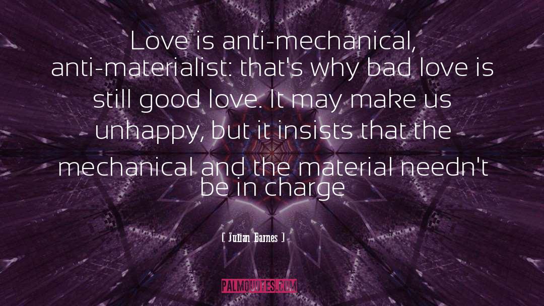 Materialist quotes by Julian Barnes