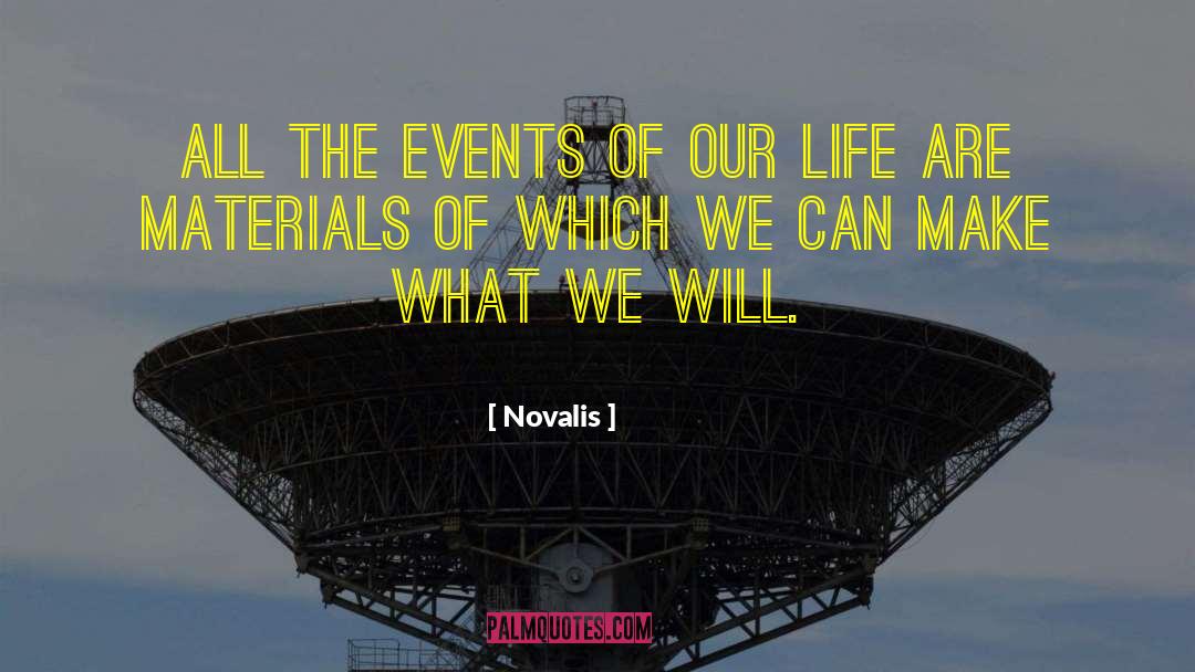 Materials Engineering quotes by Novalis