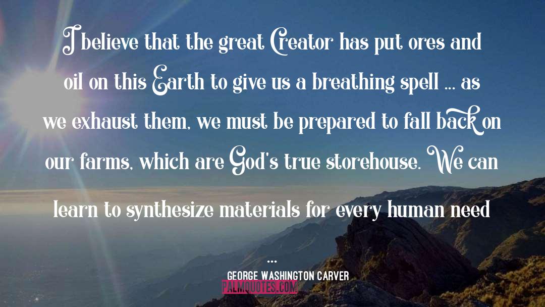 Materials Which Can Be Recycled quotes by George Washington Carver