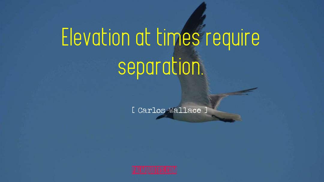 Maternal Infant Separation quotes by Carlos Wallace