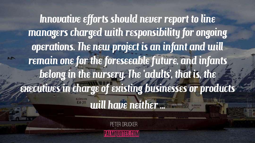 Maternal Infant Separation quotes by Peter Drucker