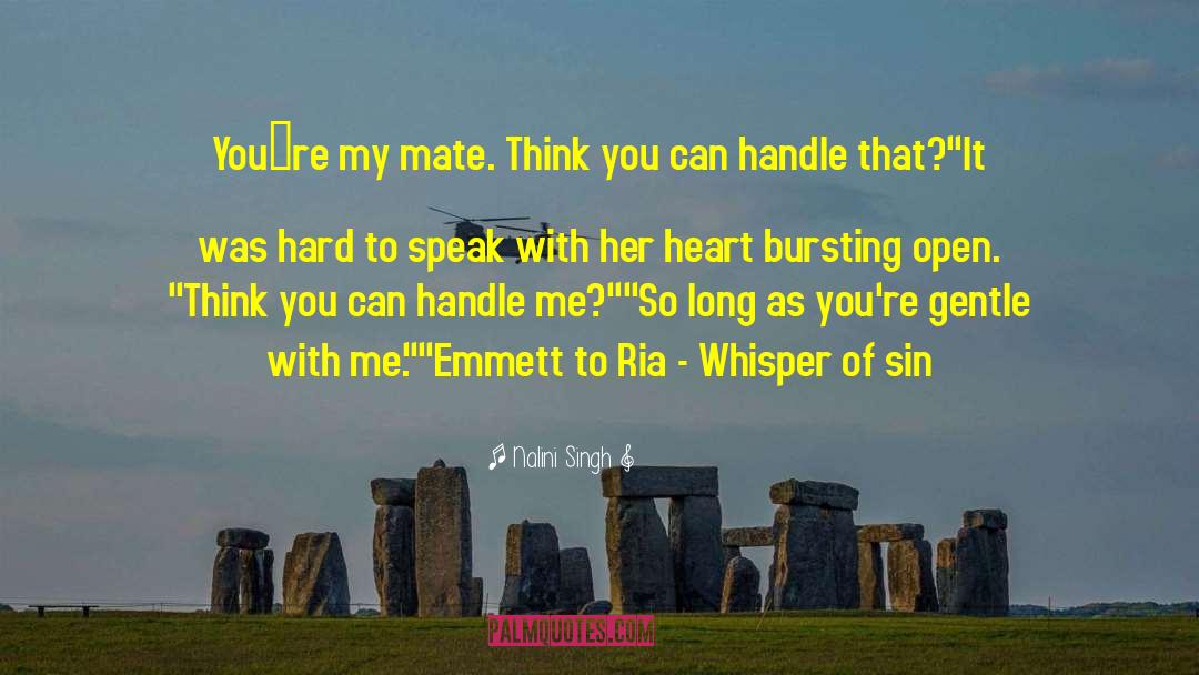 Mates quotes by Nalini Singh