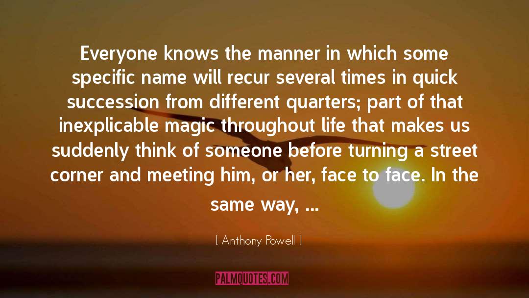 Math And Life quotes by Anthony Powell