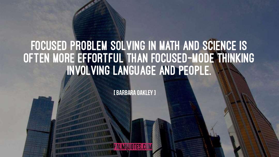 Math And Science quotes by Barbara Oakley
