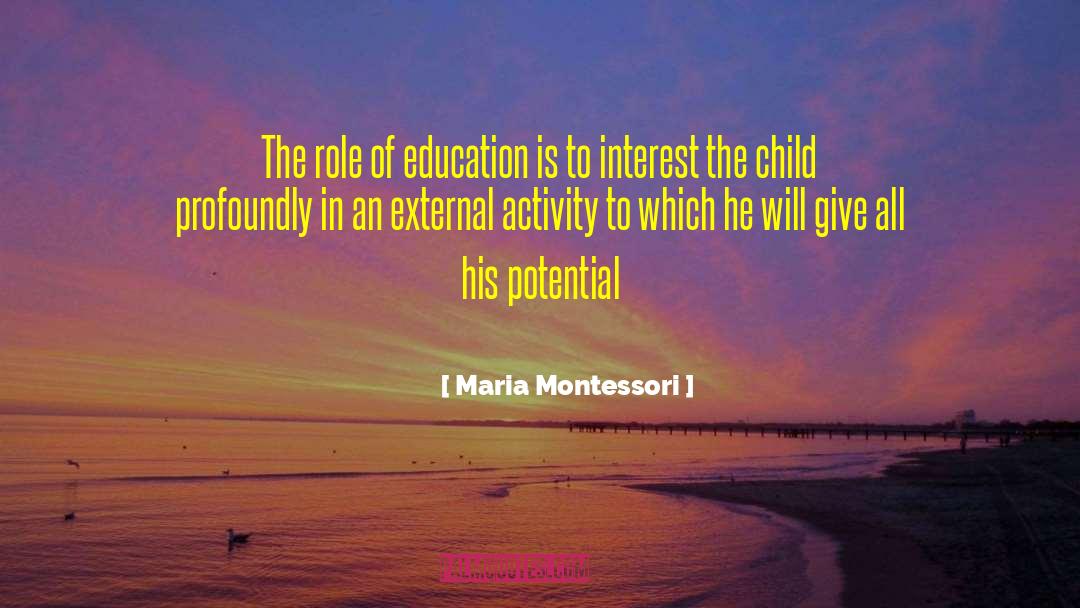 Math Education quotes by Maria Montessori