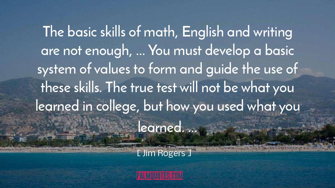 Math quotes by Jim Rogers