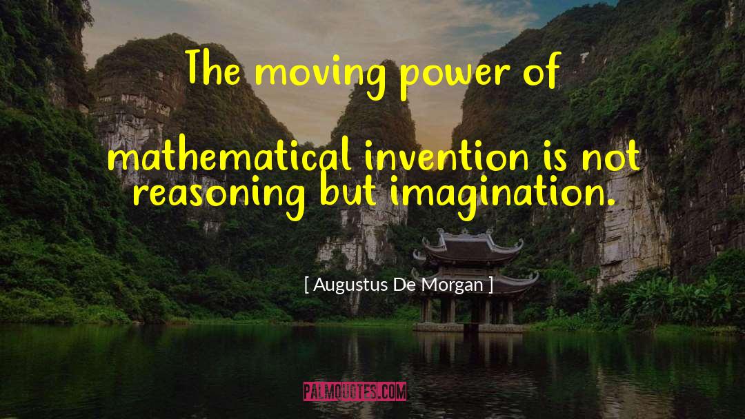 Math Teacher quotes by Augustus De Morgan