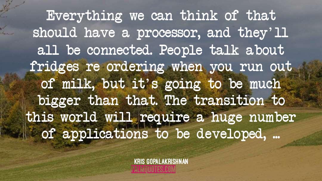 Mathangi Gopalakrishnan quotes by Kris Gopalakrishnan