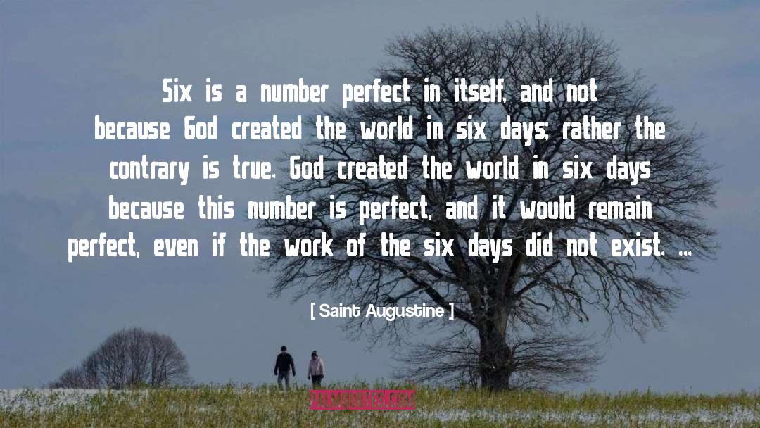 Mathematical Logic quotes by Saint Augustine