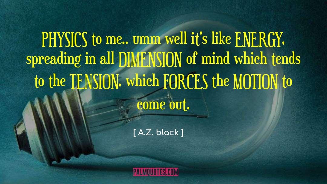 Mathematical Physics quotes by A.Z. Black