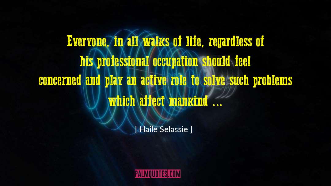 Mathematical Problems quotes by Haile Selassie