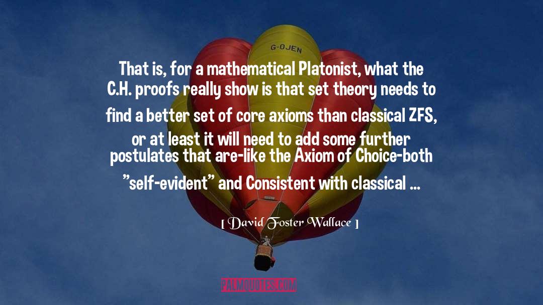 Mathematical Roots quotes by David Foster Wallace