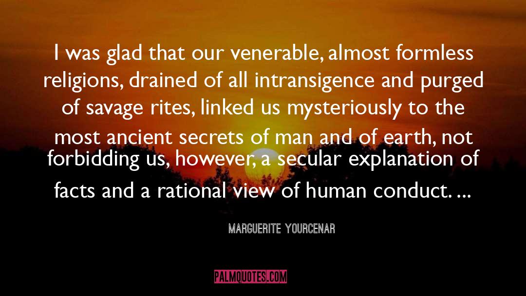 Mathematical Secrets quotes by Marguerite Yourcenar