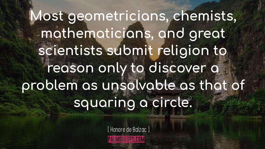 Mathematicians quotes by Honore De Balzac