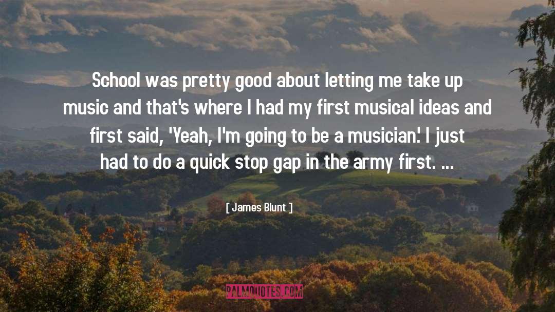 Mathematics And Music quotes by James Blunt