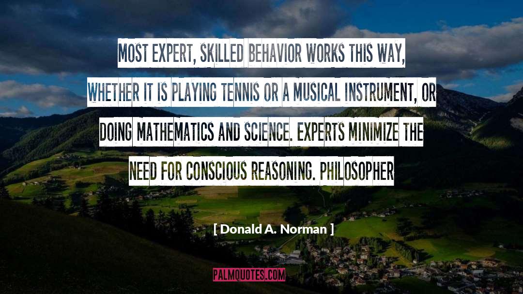 Mathematics And Science quotes by Donald A. Norman