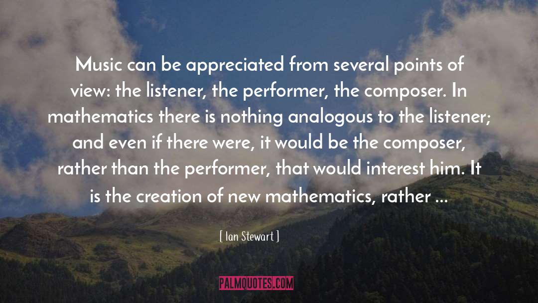 Mathematics By Mathematicians quotes by Ian Stewart