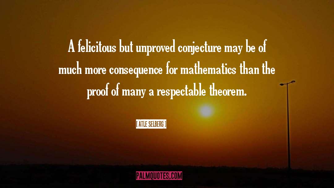 Mathematics quotes by Atle Selberg